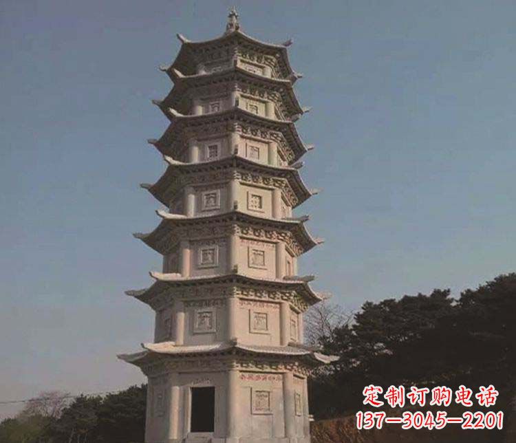 福州宝塔雕塑大理石的艺术精品