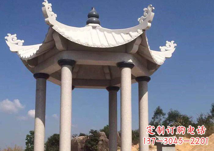 福州大理石凉亭雕塑——传承古代工艺之精粹