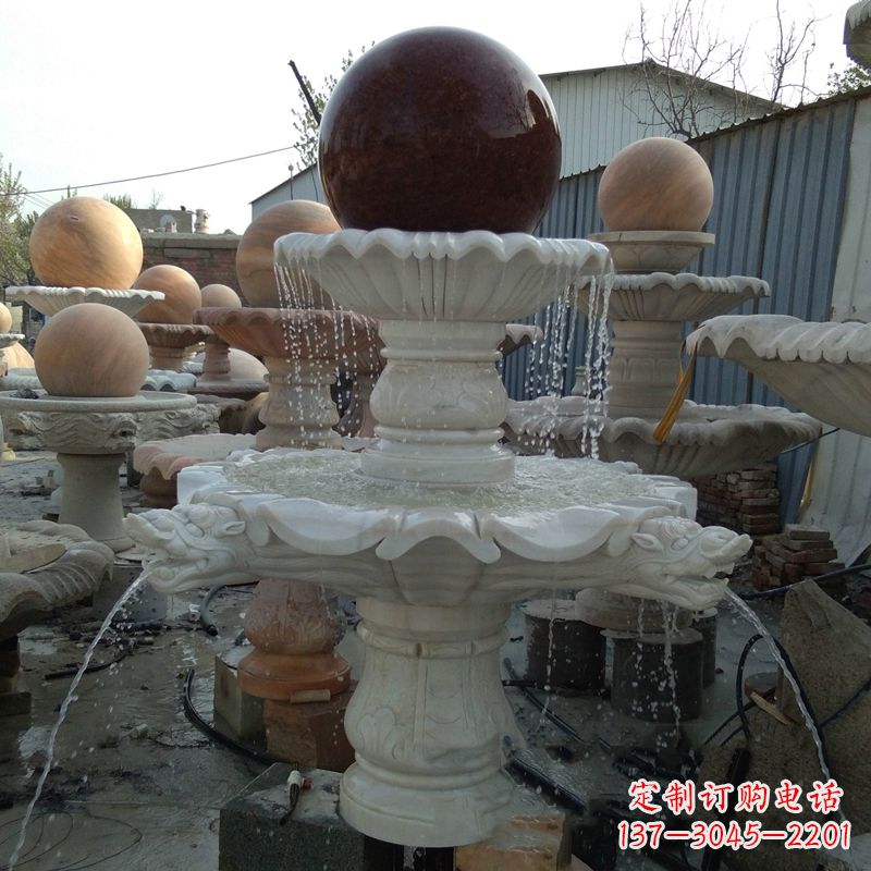 福州大理石风水球雕塑传统文化的艺术精髓