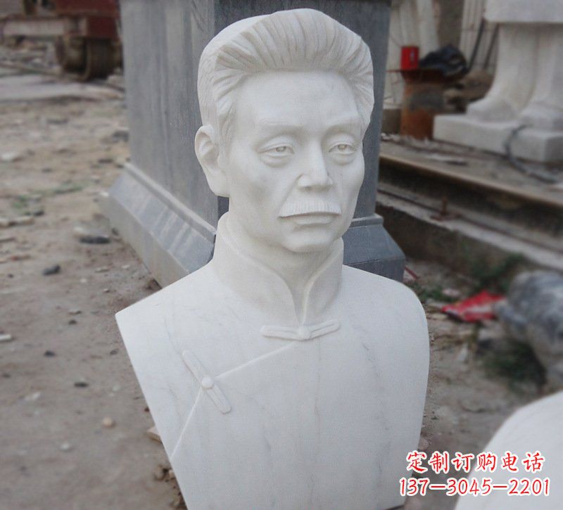 福州传承文化魅力·鲁迅头像精美雕塑