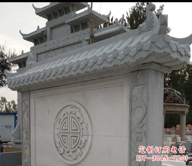 福州精美大理石影壁雕塑