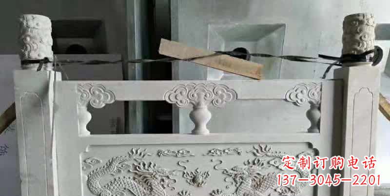 福州大理石龙浮雕栏板雕塑