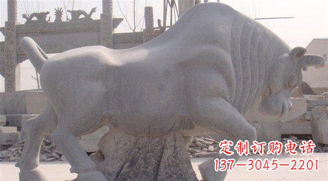 福州大理石牛雕塑——让你家里充满独特艺术气息