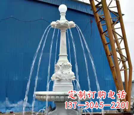 福州精致大理石喷泉雕塑