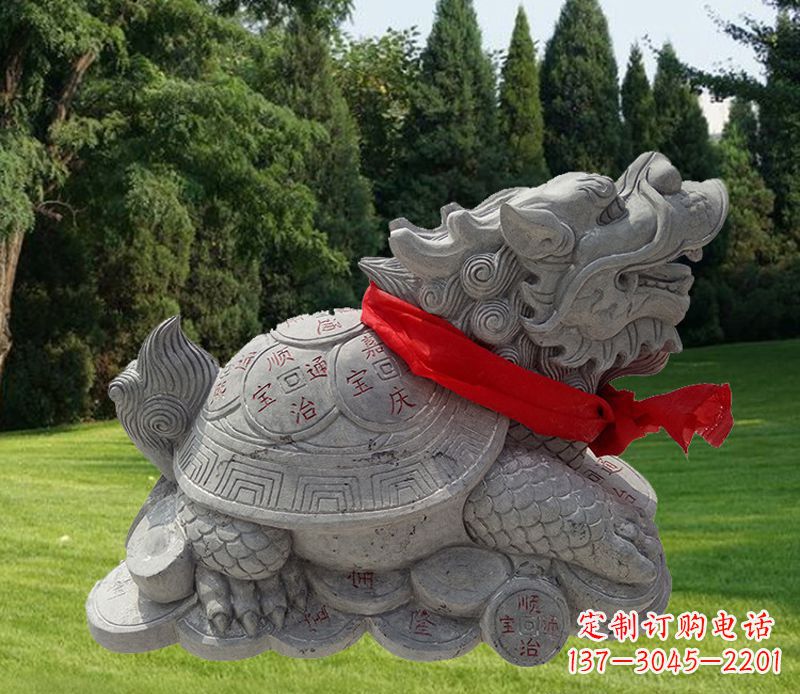福州古典铜质龙雕塑