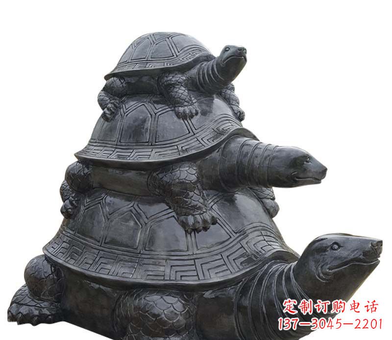 福州高品质大理石乌龟母子石雕