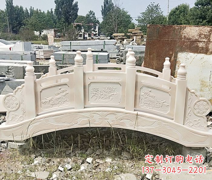 福州大理石小型拱桥雕塑