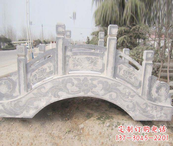 福州精美大理石小型拱桥石雕
