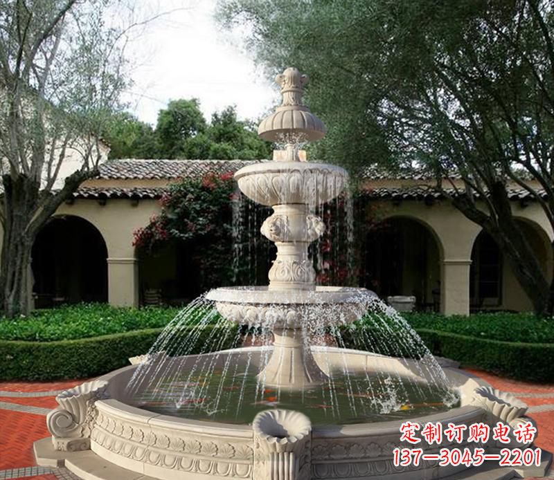 福州大型景观喷泉石雕 (2)