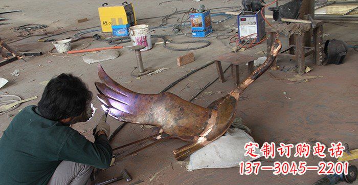 福州专业大雁铜雕制作