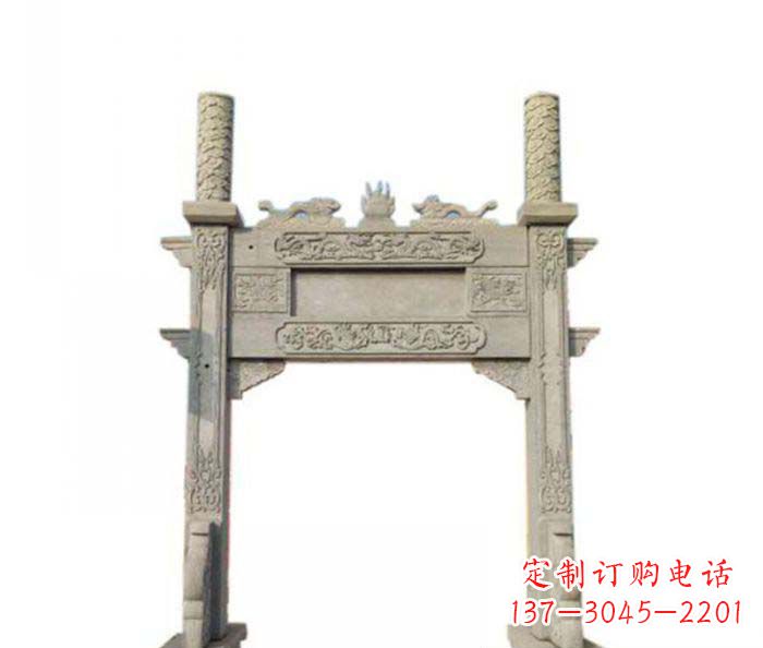 福州产品名称中领雕塑-牌坊石雕