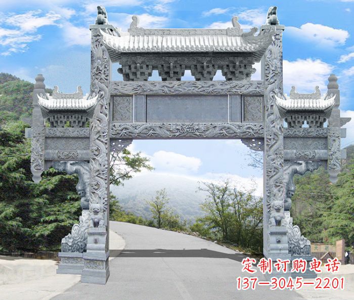 福州精美牌坊雕塑