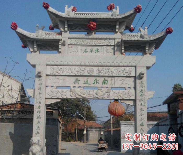 福州优质大理石牌坊雕塑