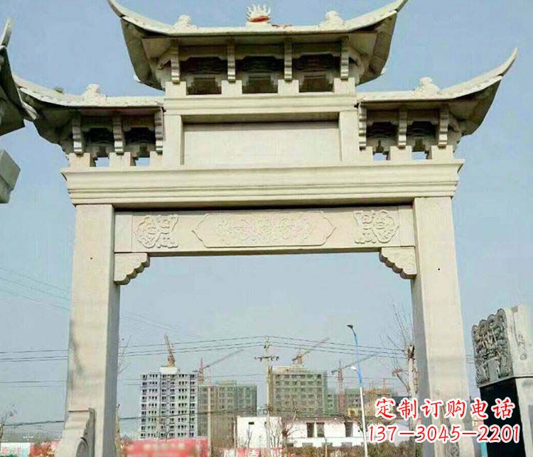 福州精美牌坊石雕