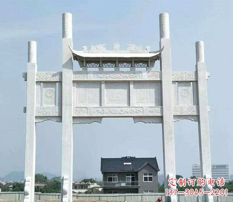 福州精美牌坊雕塑