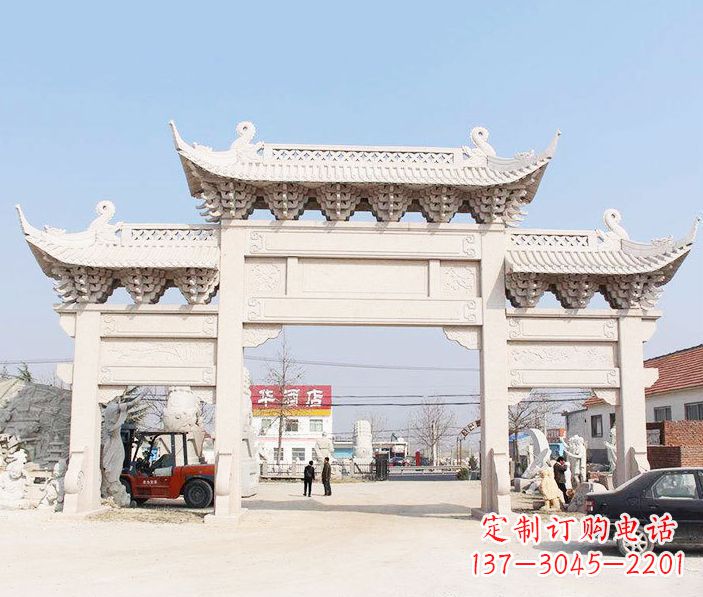 福州精美牌坊雕塑