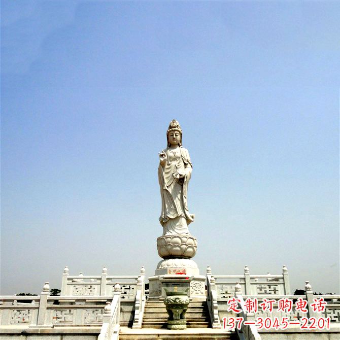福州观音大型石雕景观雕塑