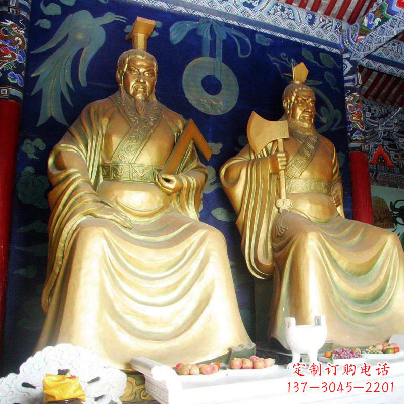 福州帝喾铜雕神像,让你的家居更有气质