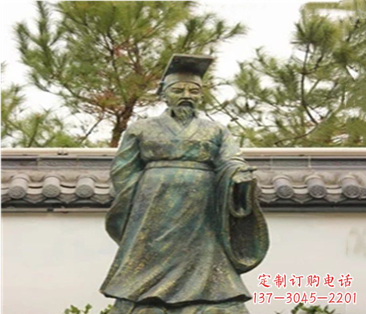 福州青铜雕刻汉武帝铜雕