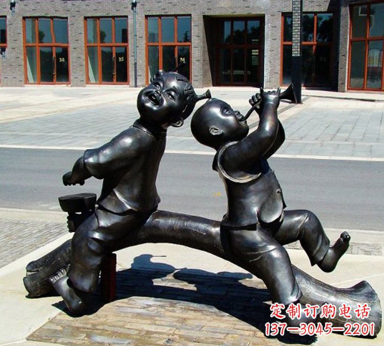 福州铜雕童趣,引领儿童童趣生活