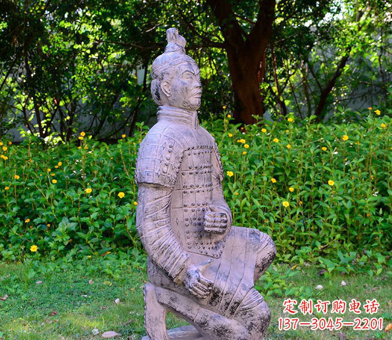福州传统文化经典--仿古兵马俑雕塑