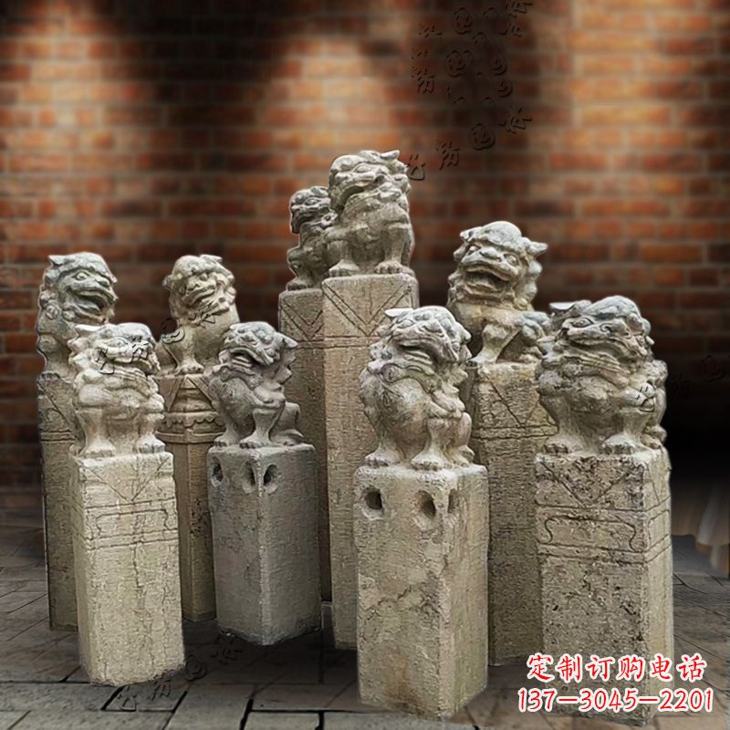 福州仿古栓马雕塑