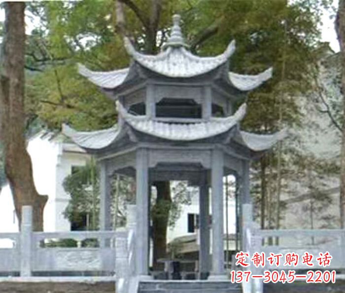 福州中领雕塑凉亭石雕——传承古典精髓，融情于雕塑之中