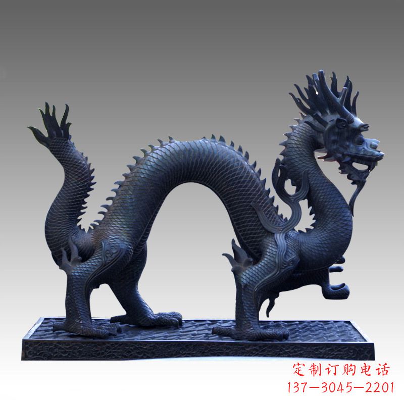 福州古典风格神龙铜雕
