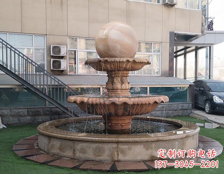 福州独特的风水球石雕