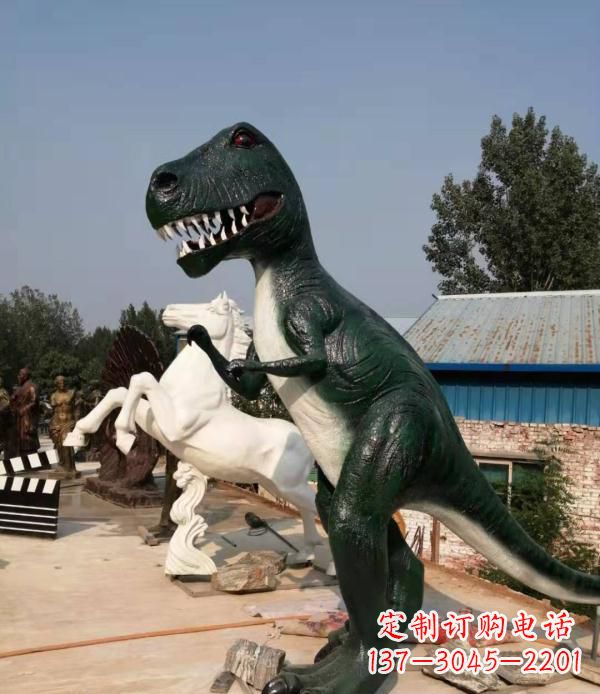 福州玻璃钢仿真恐龙雕塑