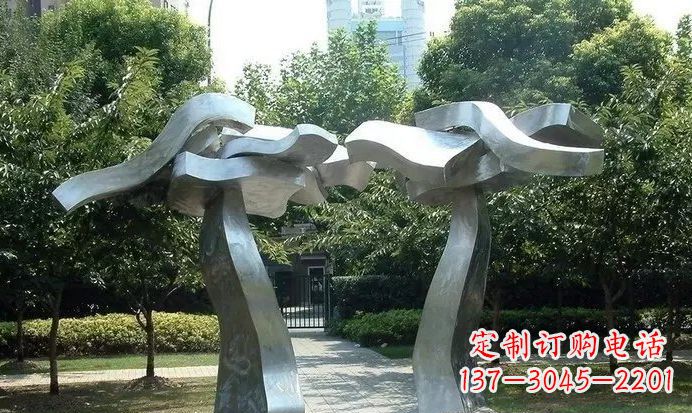 福州不锈钢拱门定制雕塑