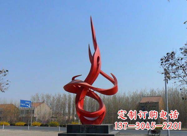 福州不锈钢火苗经典建筑雕塑