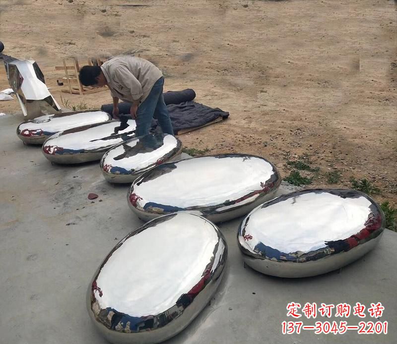 福州中领雕塑水滴形艺术雕塑