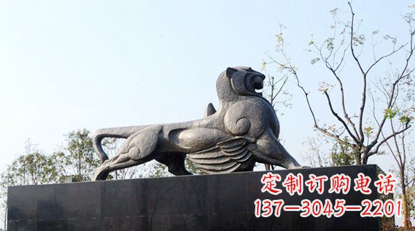 福州中领雕塑专业打造狮子铜雕