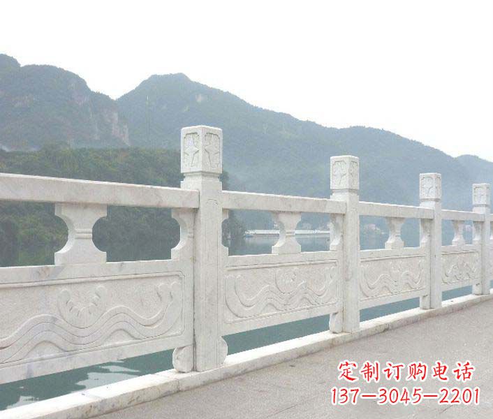 福州高品质公园大理石栏板景观石雕