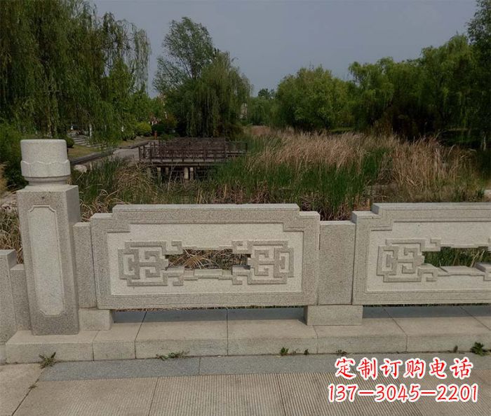 福州优雅大气的公园栏板雕塑