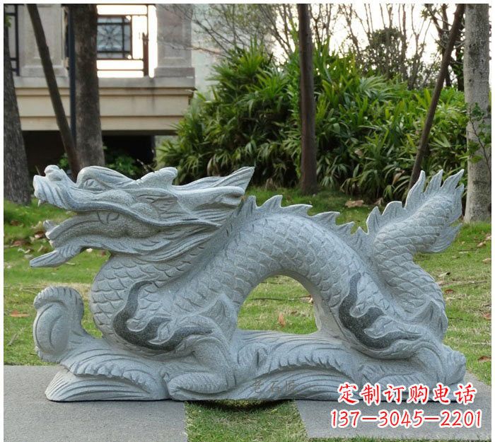 福州精美雕刻的大理石龙雕塑