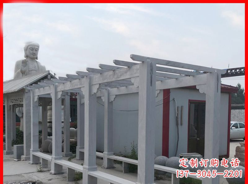 福州 专业定制公园大理石石雕长廊