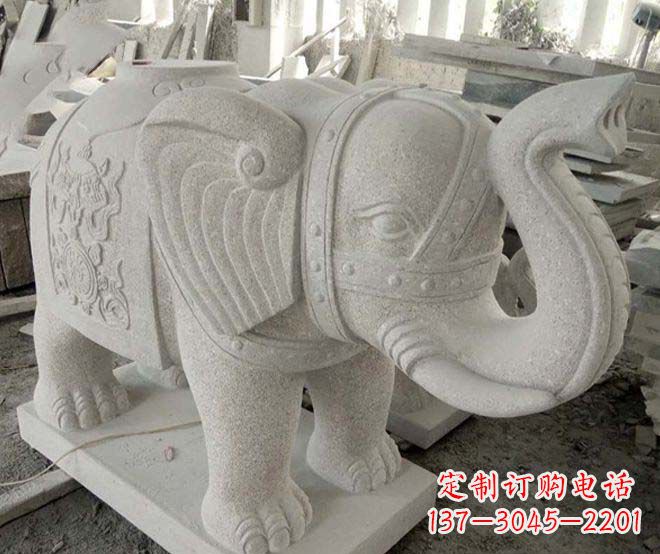 福州令人惊叹的大象石雕