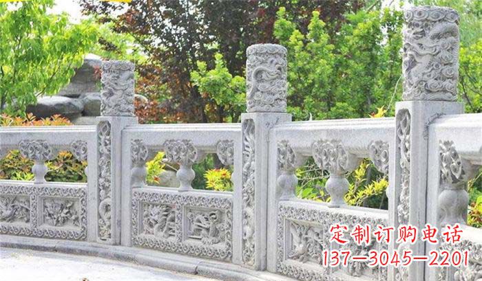 福州公园仿古石栏板_1