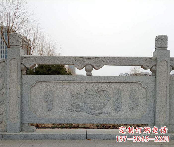福州公园户外栏板石雕