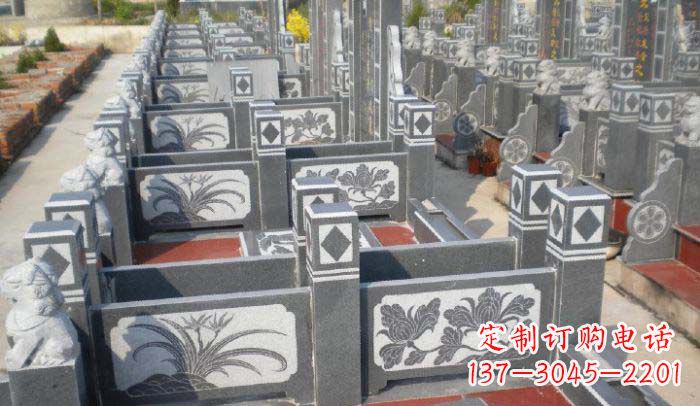 福州公园景观仿古石栏板 (2)