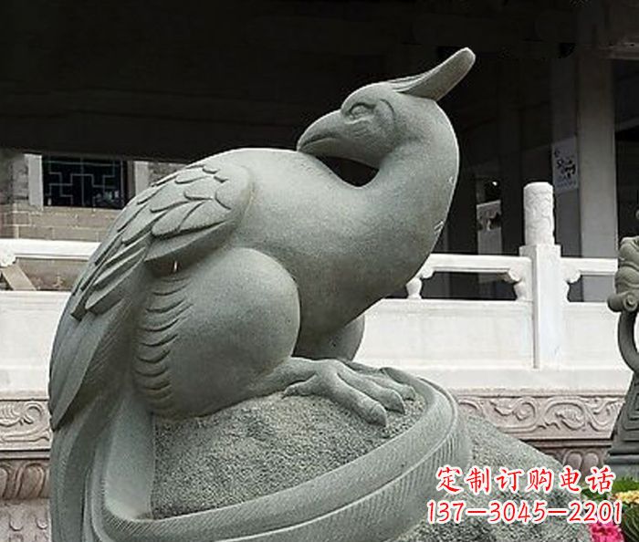 福州精美的凤凰石雕