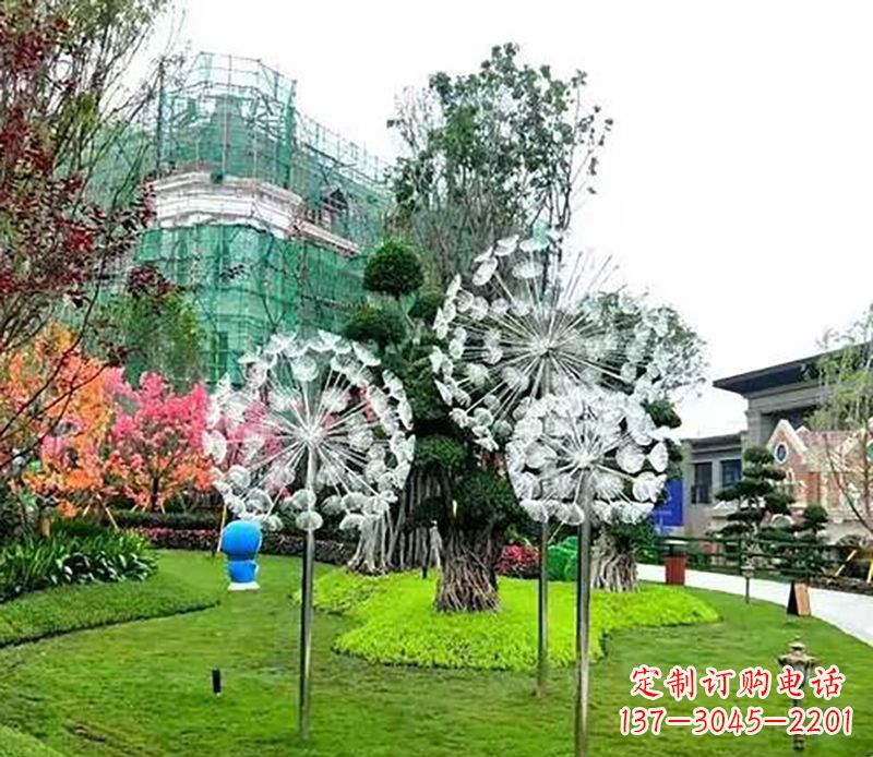 福州公园蒲公英雕塑