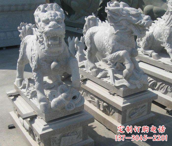 福州优质古代神兽麒麟石雕