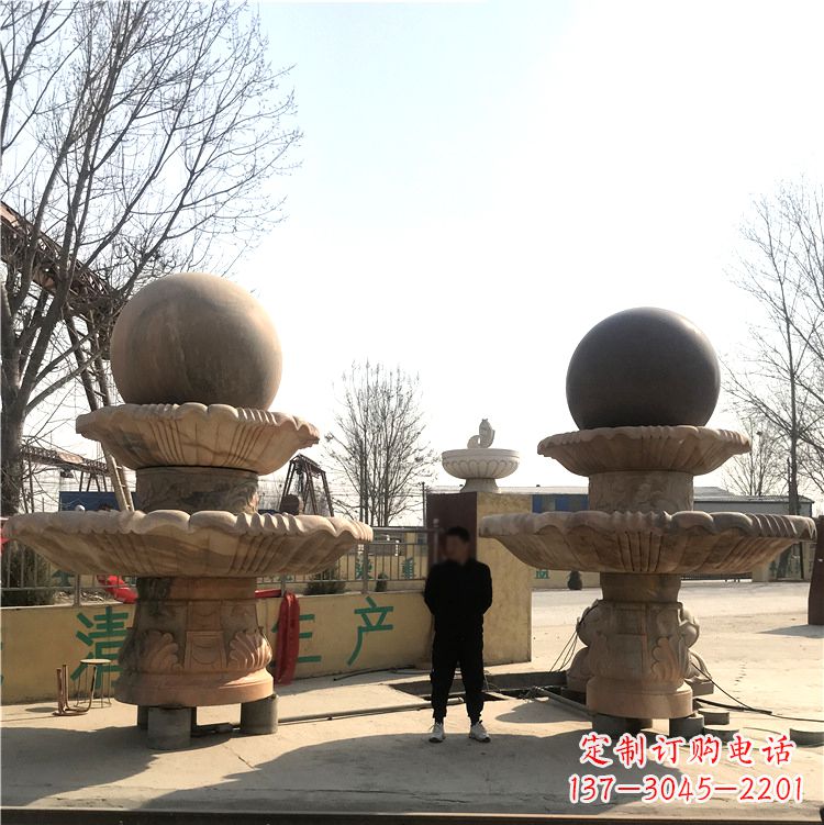 福州花园石头喷泉雕塑,为家园带来新的活力
