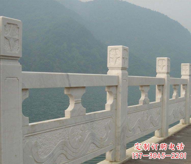 福州中领雕塑:景区大理石栏板石雕
