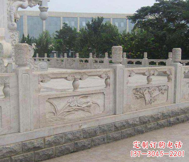 福州中领雕塑:精美石材栏板雕塑