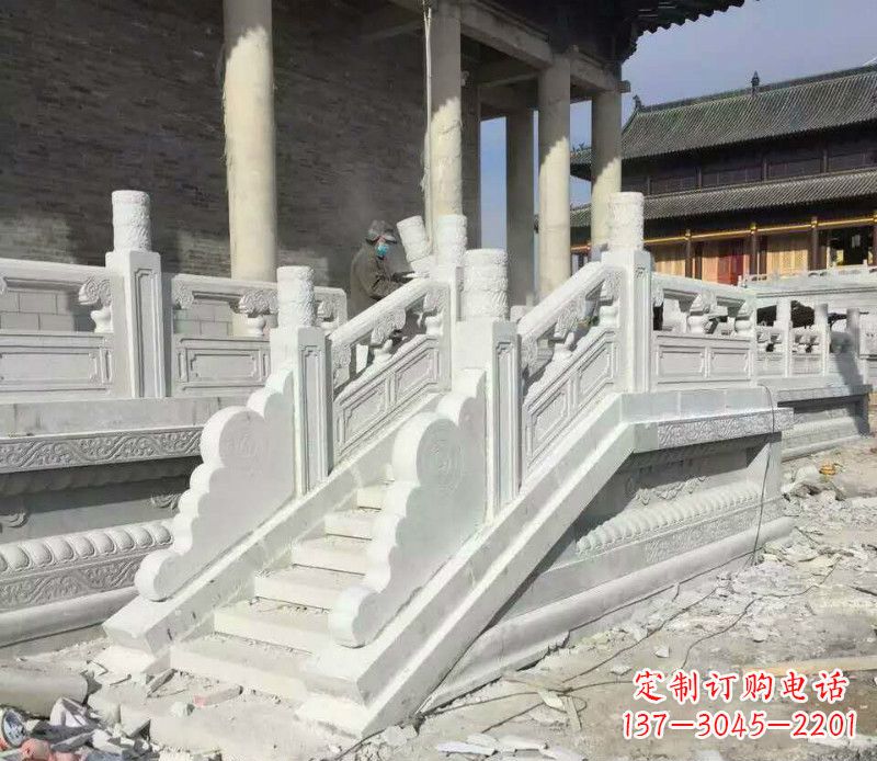 福州大理石栏板石雕,精美绝伦,让建筑锦上添花