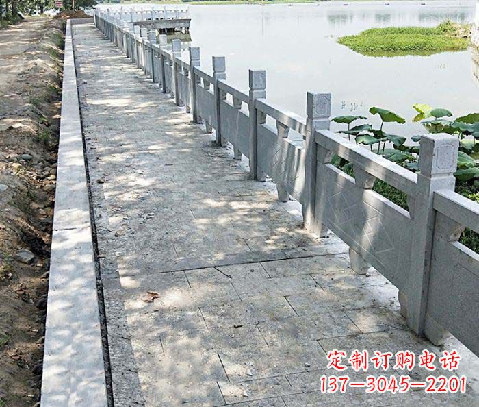 福州景区大理石栏杆石雕_1